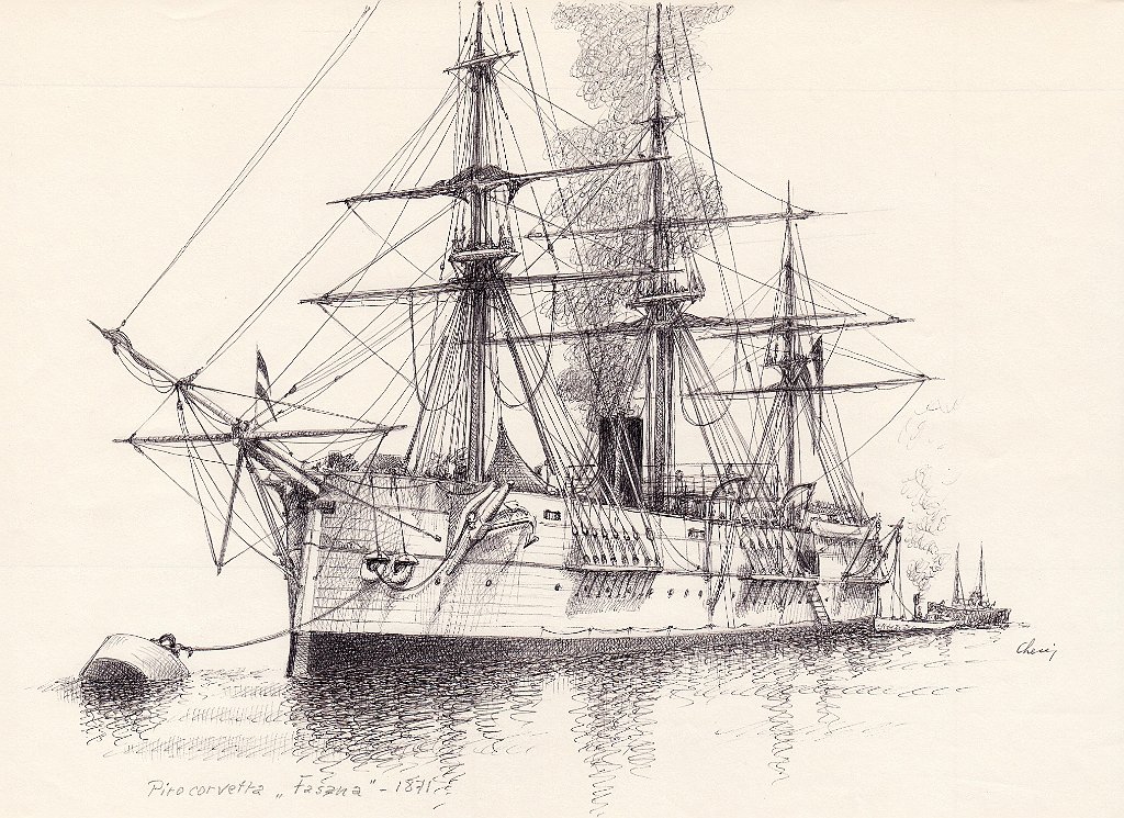 20-Pirocorvetta 'Fasana'-1871